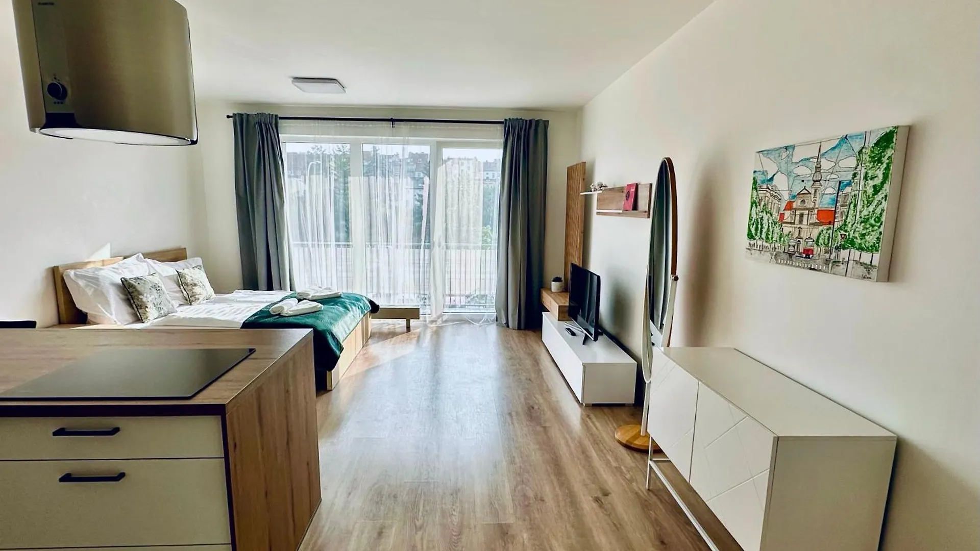 Sunny Apartment ブルノ